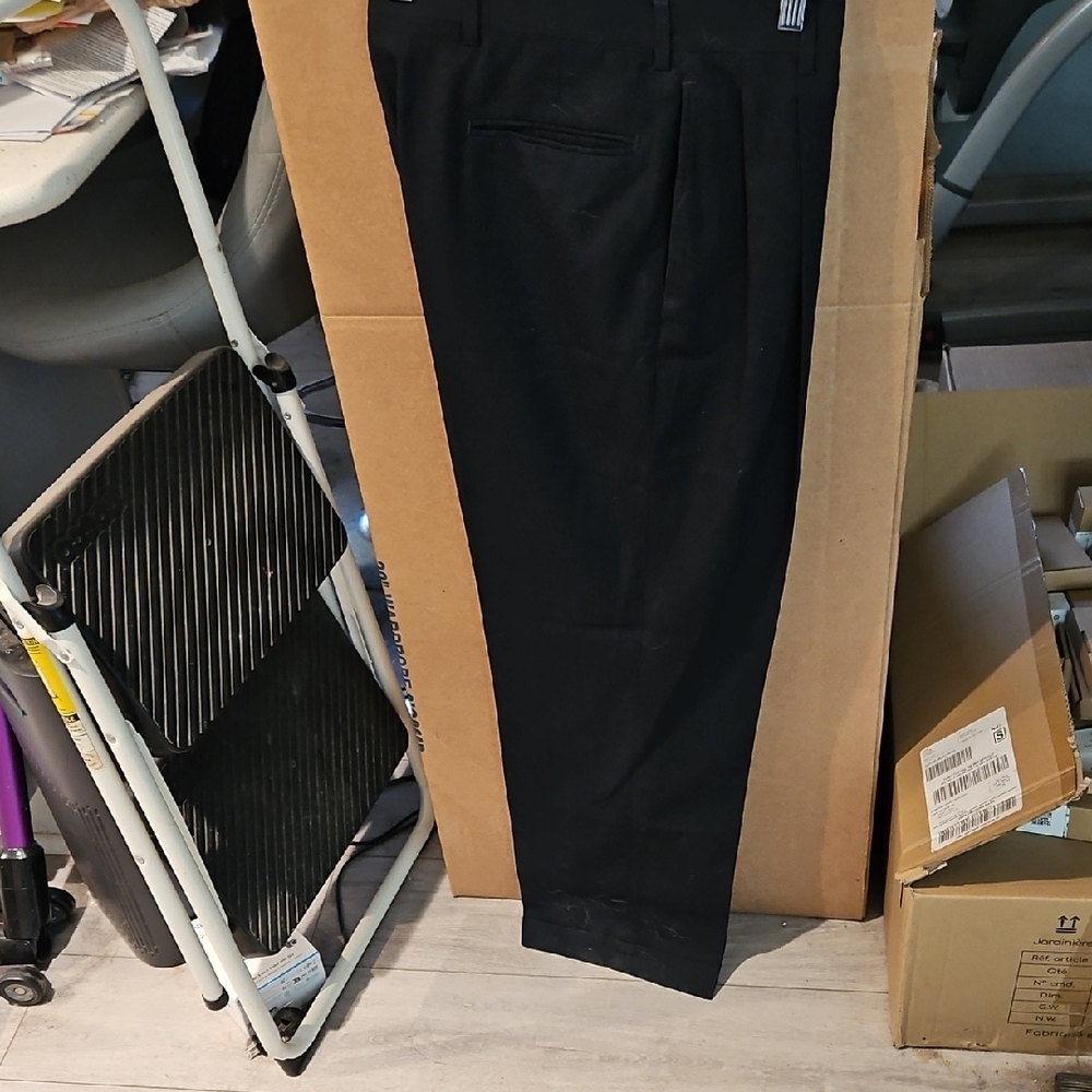 Elegant Black Men's Dress Pants